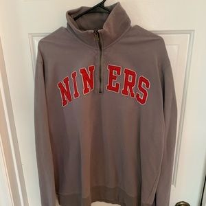 Men’s ‘47 brand 49ers 1/4 sweatshirt
